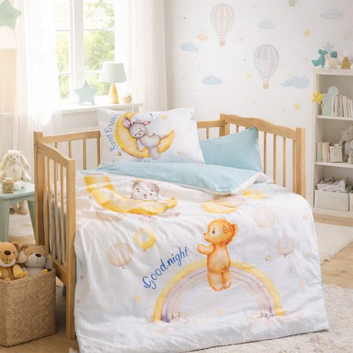 Dječji set posteljine 100x150cm, dizajn medvjedića