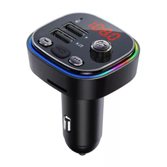   Višenamjenski Bluetooth auto odašiljač s dvostrukim USB punjenjem i FM radiom