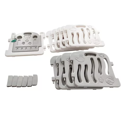 Sklopivi plastični dječji igralište s 10 panela - sigurno i prenosivo