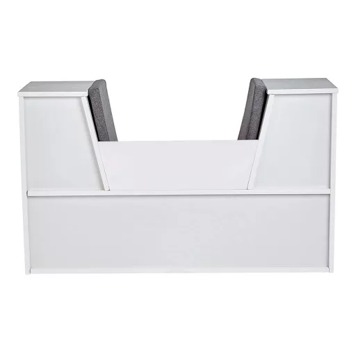 Klupa za pohranu s jastučićem i naslonom za hodnik ili dnevni boravak