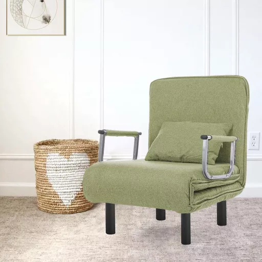 2-u-1 Sofa Krevet s Jastučićima - Ušteda prostora i udobnost, razne boje
