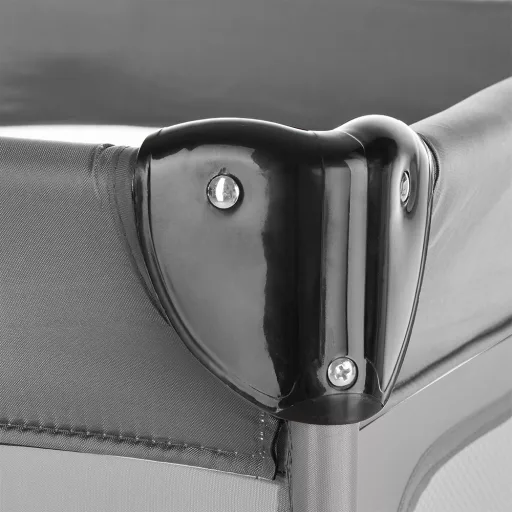 Prijenosni putni krevetić s podlogom za presvlačenje i igračkom lukom za bebe 0-36 mjeseci, siva