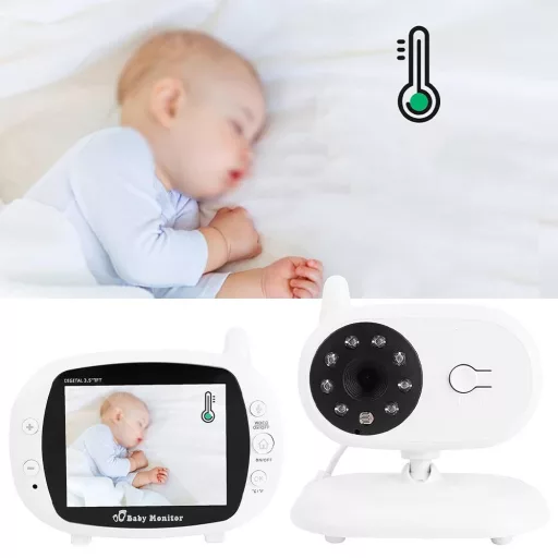 Digitalni baby monitor s jasnim prijenosom zvuka i videa