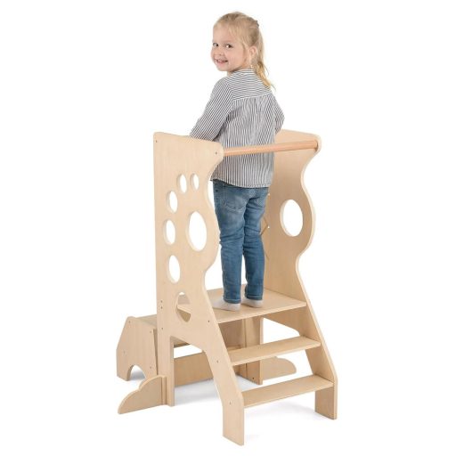 Drvena dječja stalka