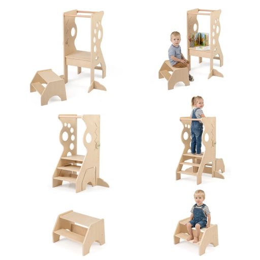 Drvena dječja stalka