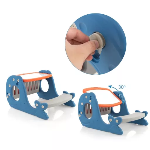 Dječji mali stol s nagibnim pločama za crtanje